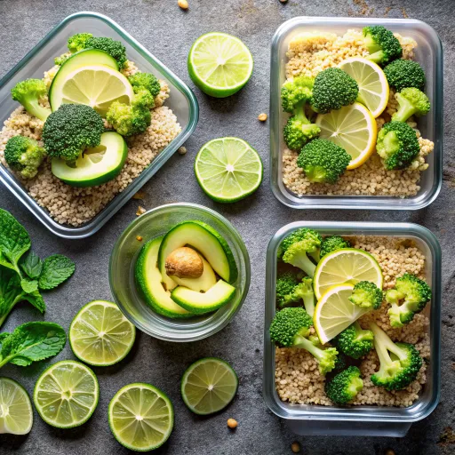 Avocado and Broccoli Quinoa Bowl